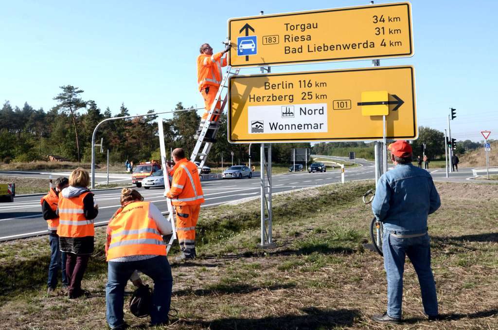 Eröffnung der B183